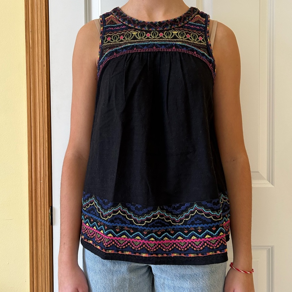 Anthropologie sleeveless top Pre owned size 4